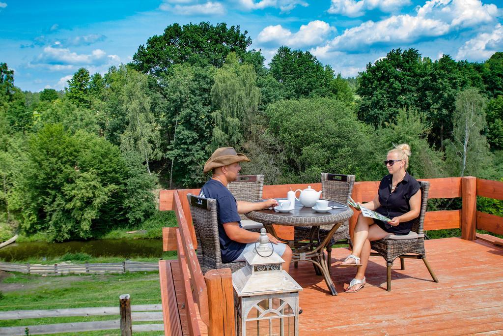 Rancho Zapotoczny Villa Łagów Dış mekan fotoğraf