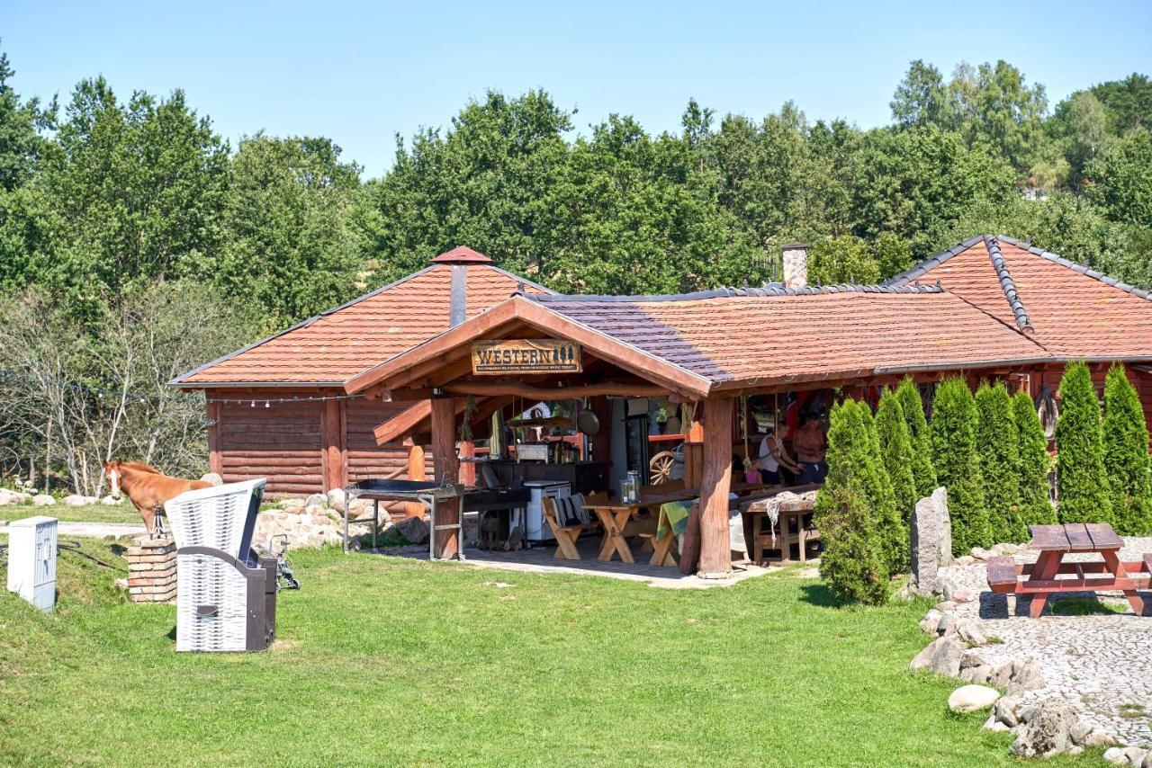 Rancho Zapotoczny Villa Łagów Dış mekan fotoğraf